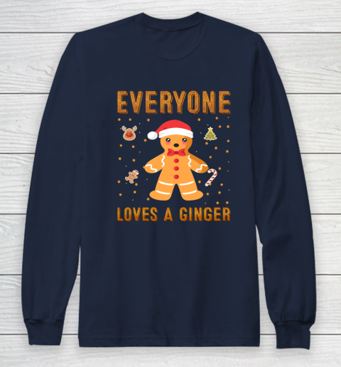 Everyone Loves A Ginger Funny Christmas Long Sleeve T-Shirt 2