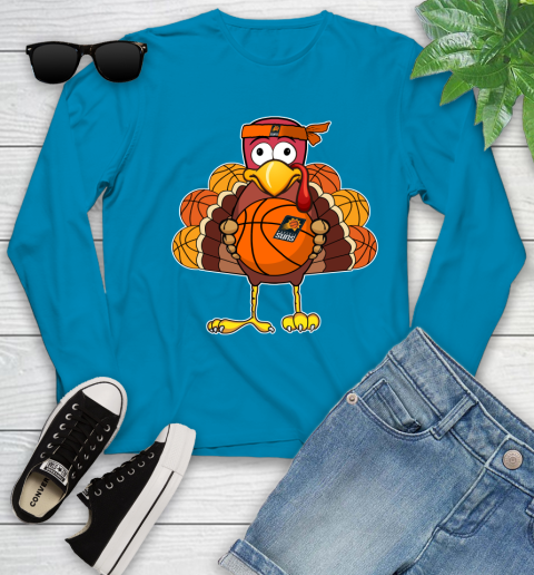 Phoenix Suns Turkey thanksgiving day Youth Long Sleeve 7