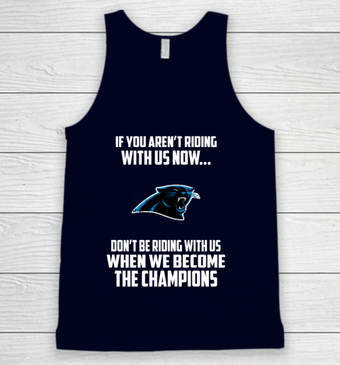 NFL Carolina Panthers Football We Become The Champions Tank Top 2