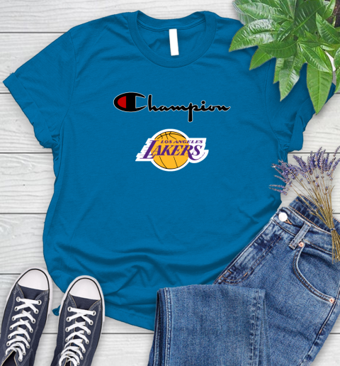 NBA Basketball Los Angeles Lakers Champion Shirt Women's T-Shirt 5