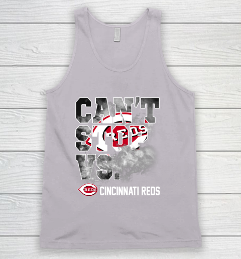 MLB Cincinnati Reds Baseball Can't Stop Vs Cincinnati Reds Tank Top 3