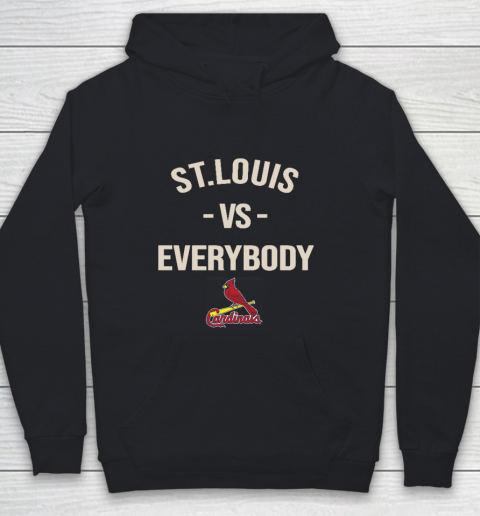 St.Louis Cardinals Vs Everybody Youth Hoodie