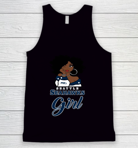 Seattle Seahawks Girl NFL Tank Top