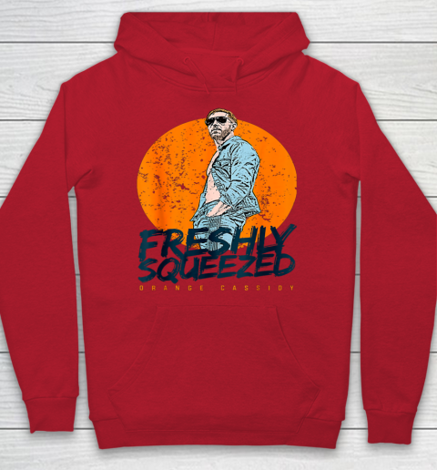 Wrestling Freshly Squeezed Orange Cassidy AEW Wrestler Hoodie 6