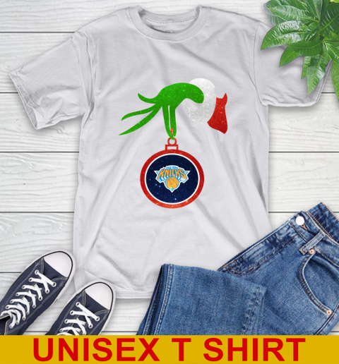 New York Knicks Grinch Merry Christmas NBA Basketball T-Shirt 12