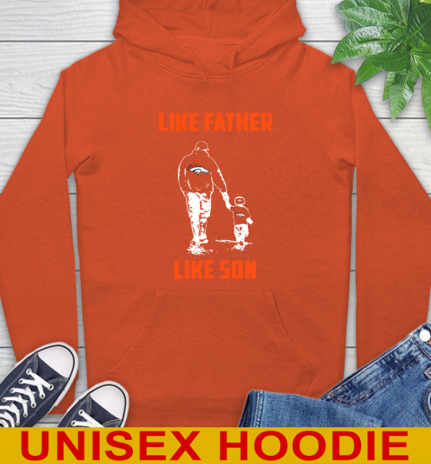 Denver Broncos NFL Football Like Father Like Son Sports Hoodie 4