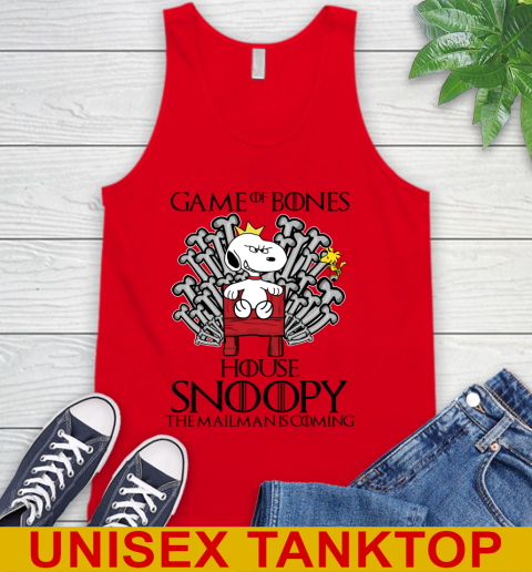 Game of bones house snoopy the mailman is coming tshirt 60