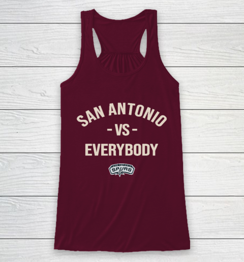 San Antonio Spurs Vs Everybody Racerback Tank 2