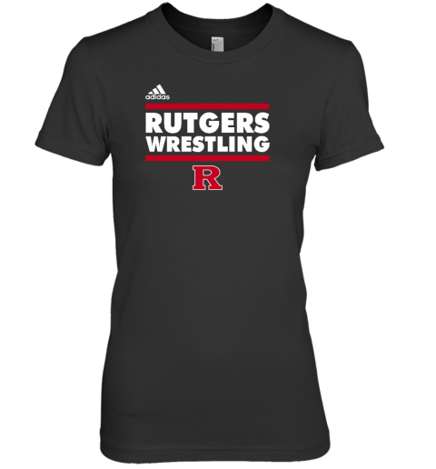 Jersey Jerry Wearing Rutgers Wrestling Premium Women's T