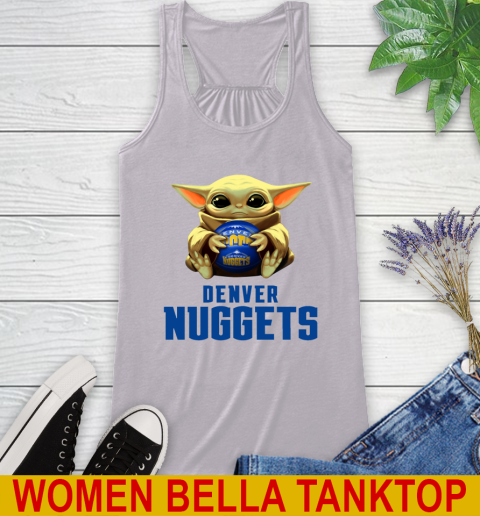 NBA Basketball Denver Nuggets Star Wars Baby Yoda Shirt 41