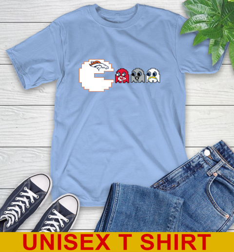 Denver Broncos NFL Football Pac Man Champion T-Shirt 11