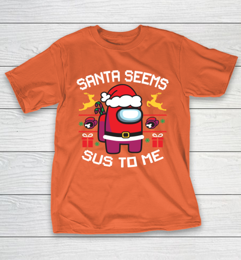 Hot Friends Shirt Among Us Shirt Christmas Shirt Impostor Santa