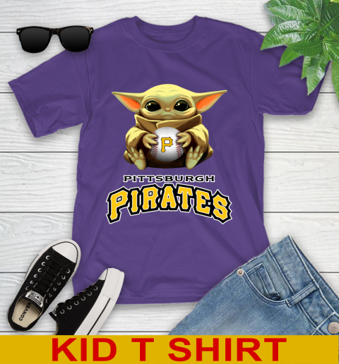MLB Baseball Pittsburgh Pirates Star Wars Baby Yoda Shirt 104
