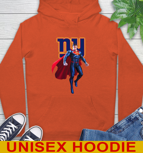 NFL Superman DC Sports Football New York Giants Hoodie 5