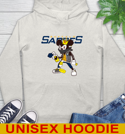 Buffalo Sabres NHL Hockey Mickey Peace Sign Sports Hoodie 12
