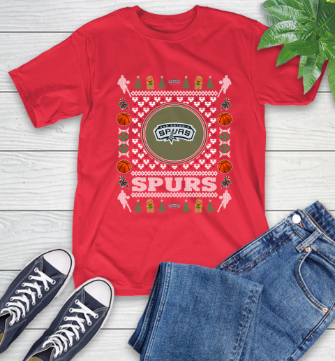 San Antonio Spurs Merry Christmas NBA Basketball Loyal Fan Ugly Shirt 11