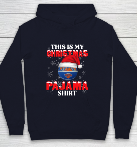 New York Knicks This Is My Christmas Pajama Shirt NBA Youth Hoodie 2
