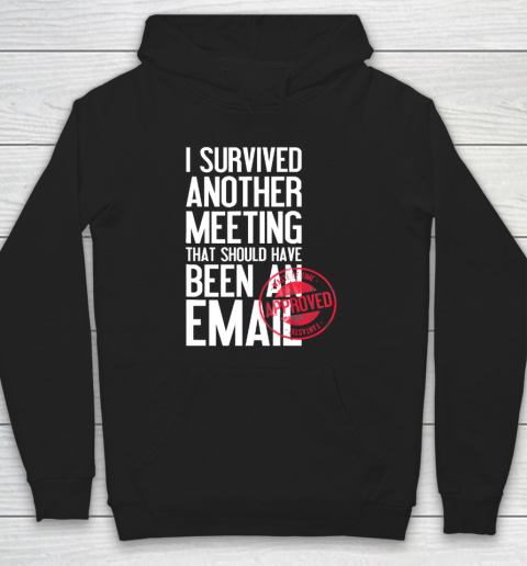 I Survived Another Meeting That Should Have Been An Email Hoodie
