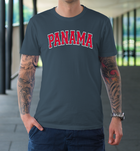 Panama Varsity Style T-Shirt 4