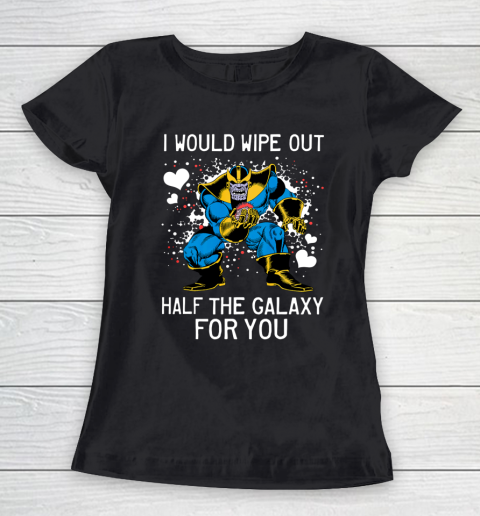 Marvel Thanos Half The Galaxy Valentine Graphic Women's T-Shirt