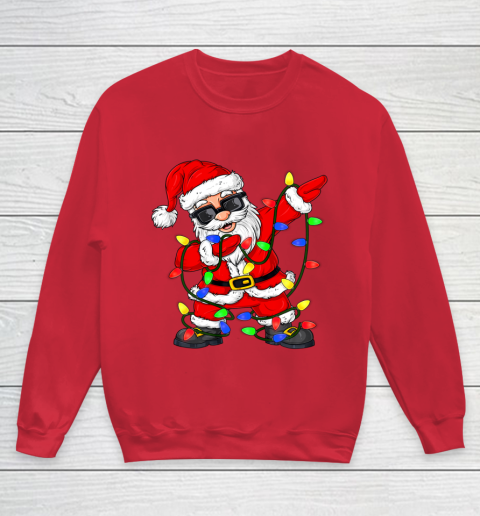 Dabbing santa sweatshirt hot sale