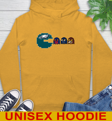 Philadelphia Eagles NFL Football Pac Man Champion Hoodie