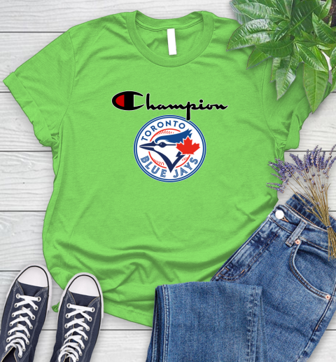 MLB Baseball Toronto Blue Jays Champion Shirt Women's T-Shirt 7