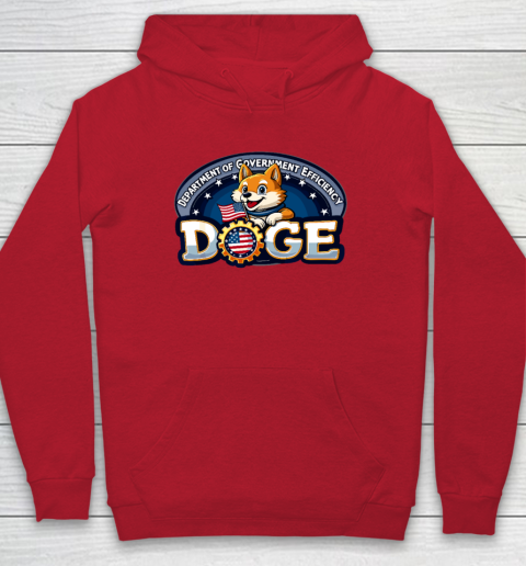 Funny DOGE Crypto Meme Department of Government Efficiency Hoodie 6