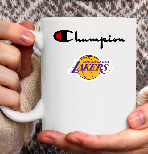 NBA Basketball Los Angeles Lakers Champion Shirt Ceramic Mug 11oz