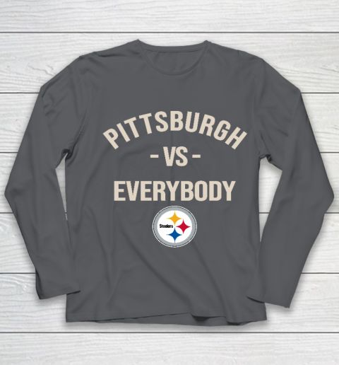 Pittsburgh Steelers Vs Everybody Youth Long Sleeve 6