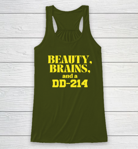 Beauty Brains And A DD-214 Racerback Tank 2