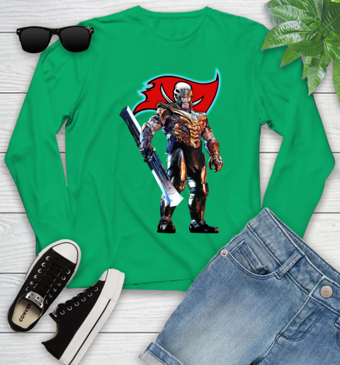NFL Thanos Gauntlet Avengers Endgame Football Tampa Bay Buccaneers Youth Long Sleeve 6