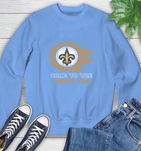 NFL Come To The New Orleans Saints Wars Football Sports Sweatshirt - Image 12