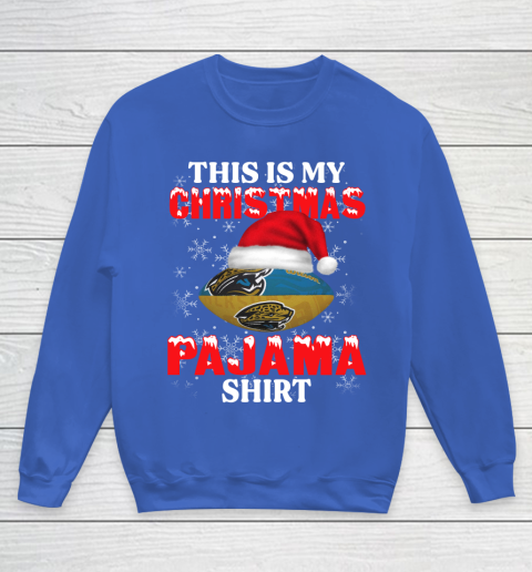 Jacksonville Jaguars This Is My Christmas Pajama Shirt NFL Youth Sweatshirt 6