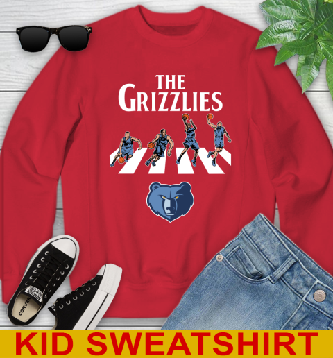 NBA Basketball Memphis Grizzlies The Beatles Rock Band Shirt Youth Sweatshirt 7