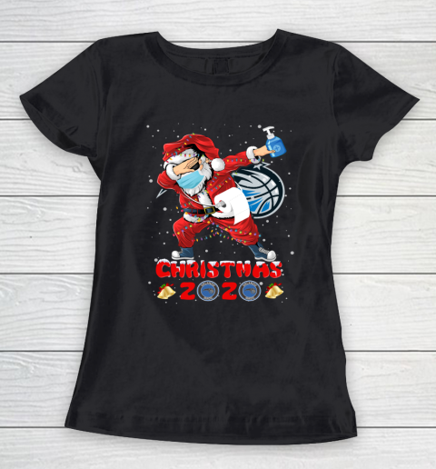 Orlando Magic Funny Santa Claus Dabbing Christmas 2020 NBA Women's T-Shirt