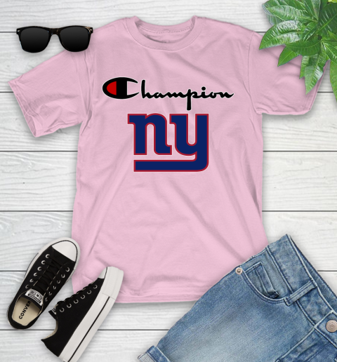 NFL Football New York Giants Champion Shirt Youth T-Shirt 7