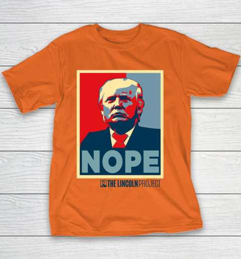 Lincoln Project Nope Youth T-Shirt 3