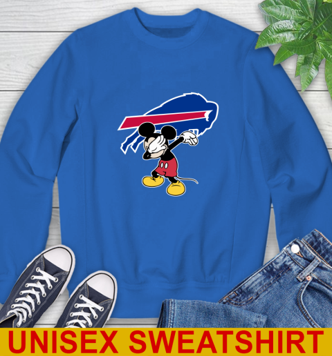 Buffalo Bills NFL Football Dabbing Mickey Disney Sports Sweatshirt 9
