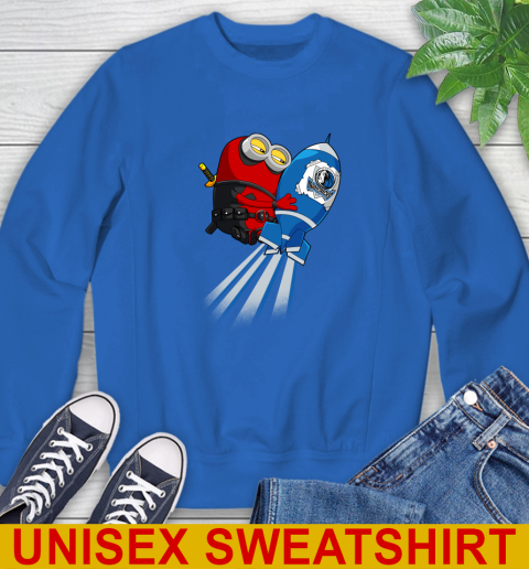 NBA Basketball Dallas Mavericks Deadpool Minion Marvel Shirt Sweatshirt 11