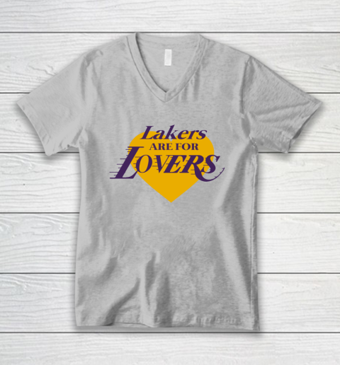Love Lakers Shirt Laker Are For Lovers V-Neck T-Shirt 2