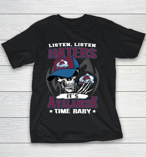 Listen Haters It is BLACKHAWKS Time Baby NHL Youth T-Shirt