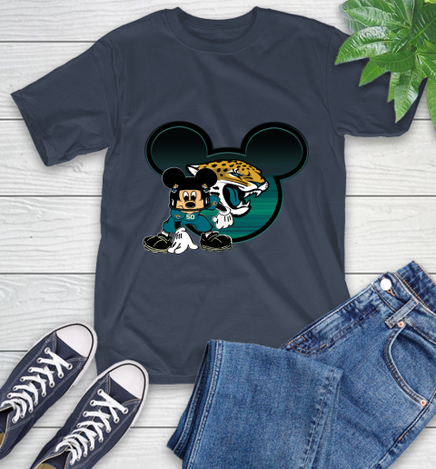 NFL Jacksonville Jaguars Mickey Mouse Disney Football T Shirt T-Shirt 4
