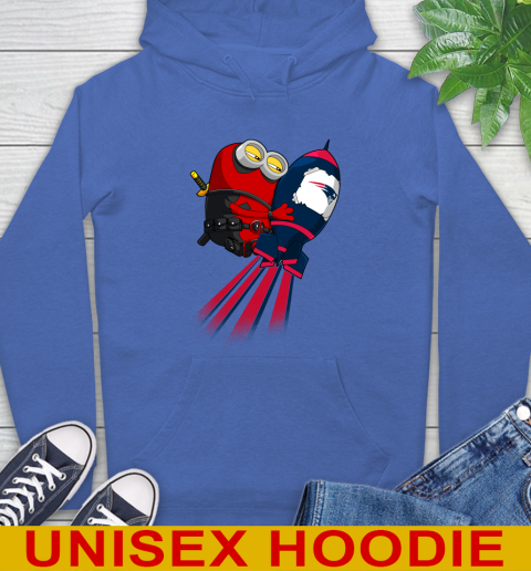 NFL Football New England Patriots Deadpool Minion Marvel Shirt Hoodie 9