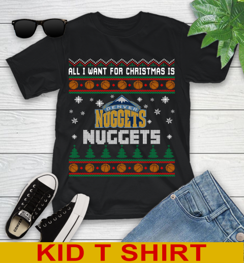 NBA Basketball All I Want For Christmas Is Denver Nuggets 97