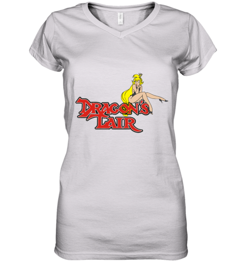 Dragon's Lair Daphne Baseball Women's V-Neck T-Shirt