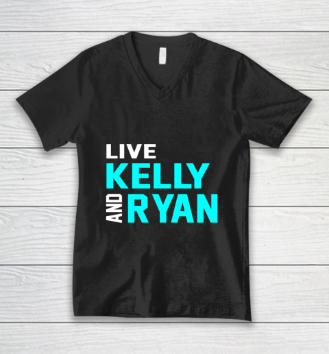 Live Kelly And Ryan Holiday V-Neck T-Shirt