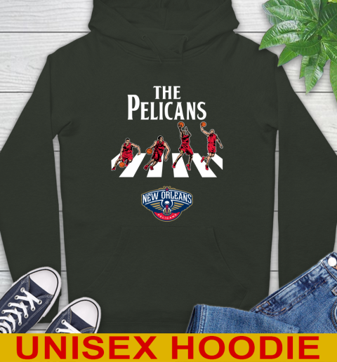 NBA Basketball New Orleans Pelicans The Beatles Rock Band Shirt Hoodie 12