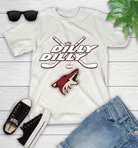 NHL Arizona Coyotes Dilly Dilly Hockey Sports Youth T-Shirt