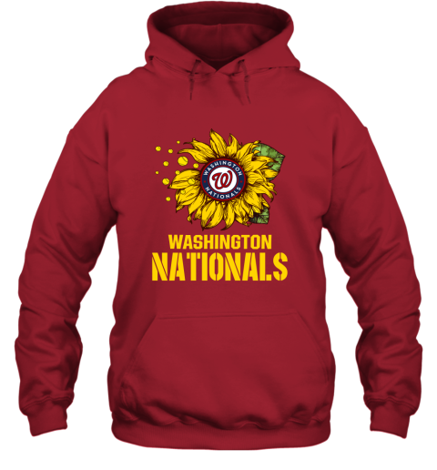 Washington Nationals Sunflower MLB Baseball Hoodie 